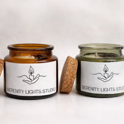 Serenity Lights Studio winter candle new