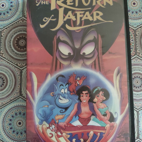 Aladdin The Return of Jafar VHS used, Bulgarian dubbing
