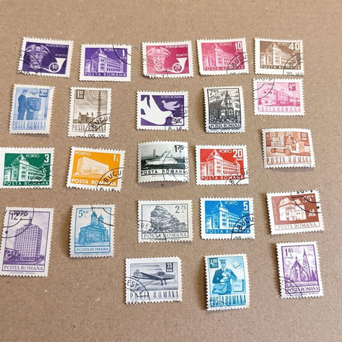 47 Stamps from Eastern Europe, Soviet Union and Balkans, 1955-1970s