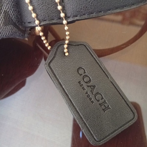 Coach waist bag new, unisex, gray color