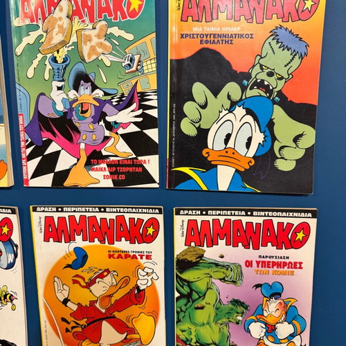 Almanako comics used, set of 11 issues including issue 2