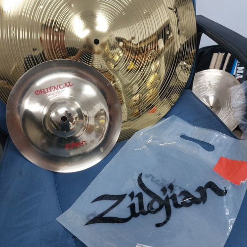 Zildjian China Oriental FX Trash 10" and Ride 20" cymbals new
