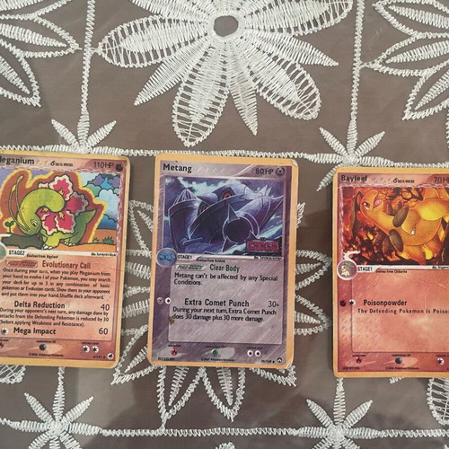 Vintage Pokémon cards used, bundle of 17 rare with 20 bonus