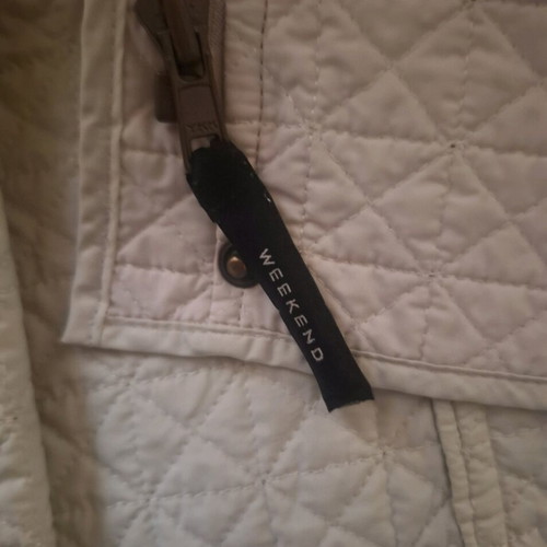 Weekend Max Mara pique jacket like new, beige, size M