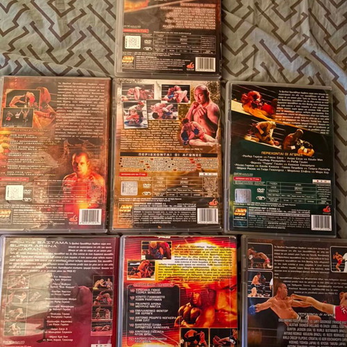 Pride FC pack of 7 DVDs