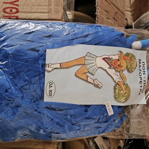 Pom-pom majorette new blue color