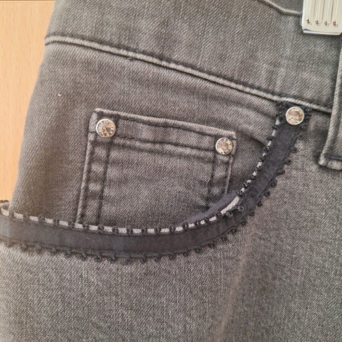 Voyage Passion low-rise gray jeans used, size S/M 31
