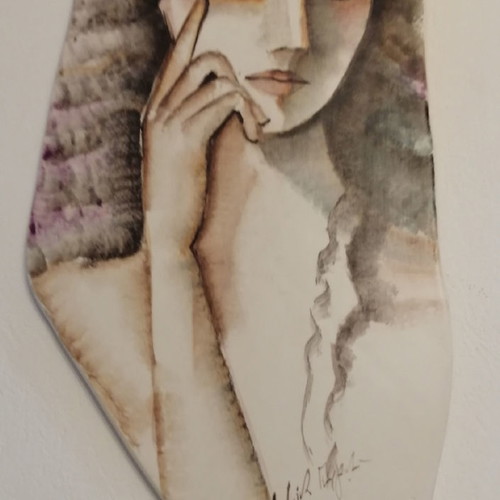Painting frame. Katerina Georganta.