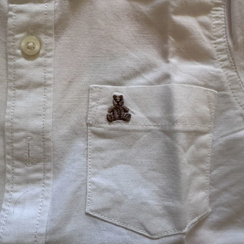 Gap Kids white organic cotton shirt for 4 years
