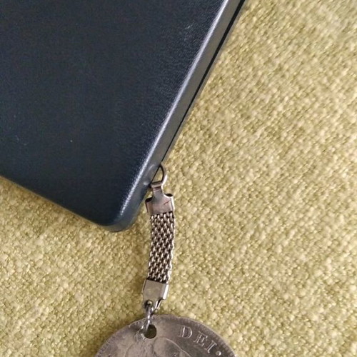 Keychain with 1776 coin like new