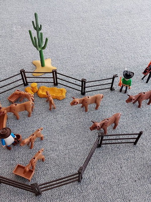 Playmobil West set used