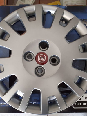 Τάσια 15'' μαρκέ για Fiat Fiorino Doblo Bravo, νέα, σετ 4 τεμαχίων