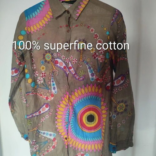 Saldarini 1882 Como shirt like new, 100% superfine cotton, size S