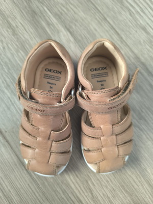Geox sandals for boys, size 24, beige and brown