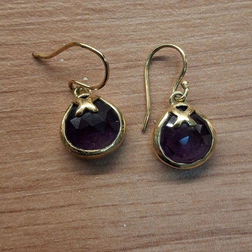 Accessorize earrings new, purple