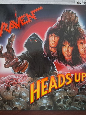 Raven Heads Up LP σαν καινούργιο, metal, Steamhammer 1991