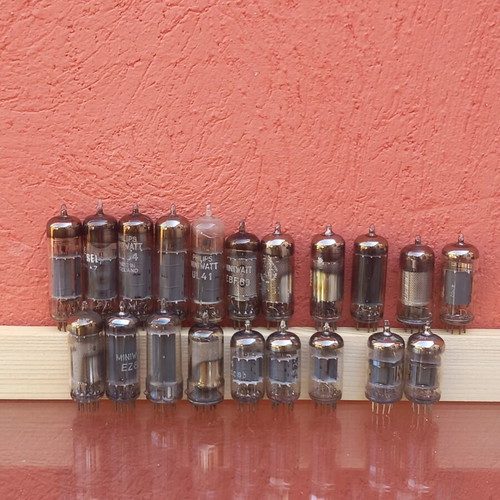 Vacuum tubes used