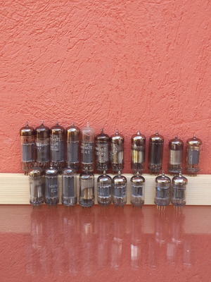 Vacuum tubes used
