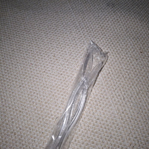 Missprinted plastic spoons new