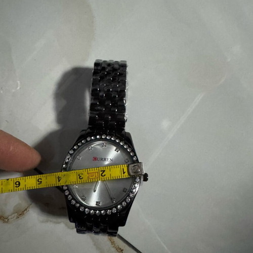 Curren women's watch new, black
