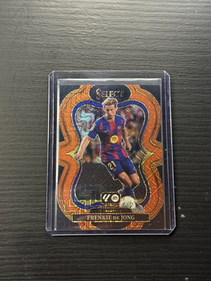 Frenkie De Jong Panini Select Gold Parallel 199 La Liga 2025/26 Card New
