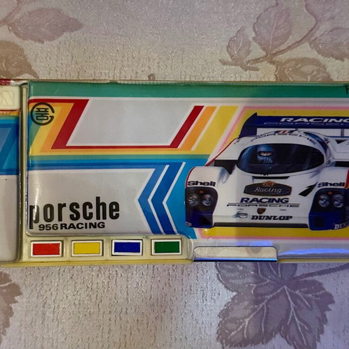 Vintage school pencil case 80s used, fully functional