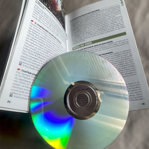 Cities of the World DeAgostini Paris DVD with Guide and Map like new