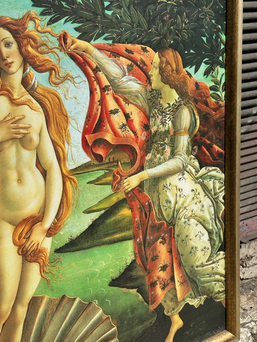 Canvas print with frame The Birth of… - € 350,00 - Vendora.cy