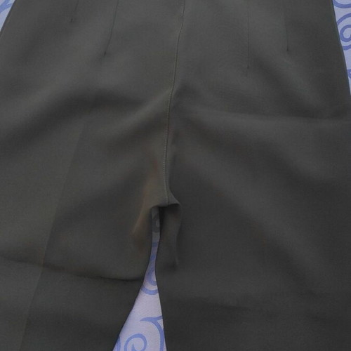 Kelly's olive high-waisted suit pants new, size M