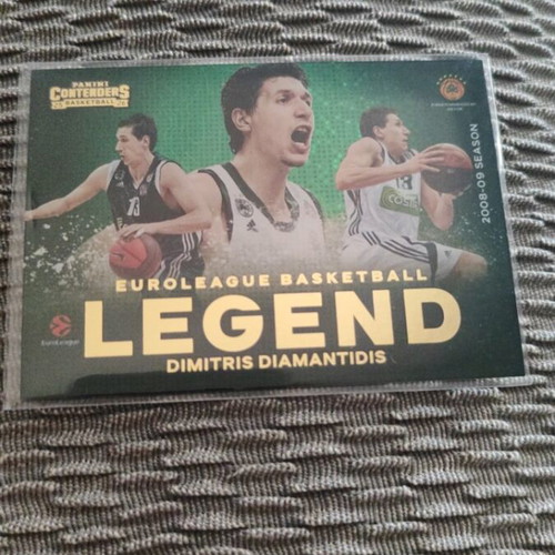 Euroleague Dimitris Diamantidis Legend Card 25-26 New