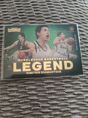 Euroleague Dimitris Diamantidis Legend κάρτα 25-26 Καινούργιο