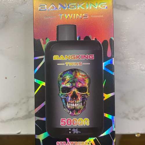 Bang King Twins 50000 Puffs new, dual flavor 56ml disposable vape