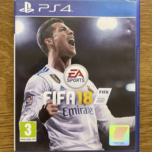 FIFA 18 PS4 game