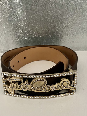 Cavalli Just Cavalier Genuine Leather Belt unused