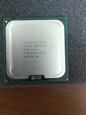 Intel Core2Duo E8400 3.00Ghz stepping C0 SLAPL used functional