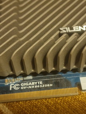 Gigabyte graphics card used