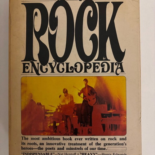 Rock Encyclopedia used English language book