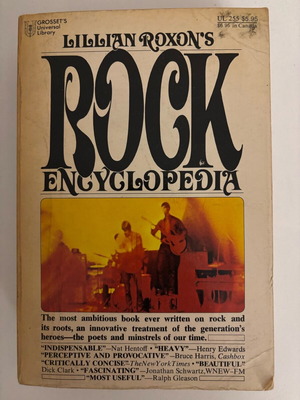 Rock Encyclopedia used English language book
