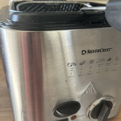 Silvercrest Mini Deep Fryer like new, single serving