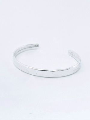 Silver-plated unisex cuff new, minimalistic design