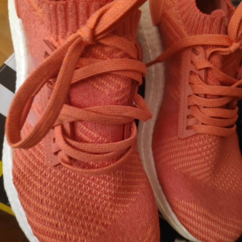 Adidas Ultra Boost X new 38.5 orange athletic shoes