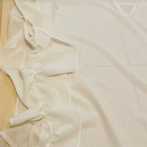 Mat Fashion plus size blouse, white, L/XL