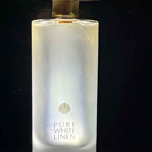 Estee Lauder Pure Whitelinen Eau de Parfume Spray empty bottle 50ml used