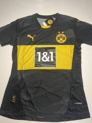 Dortmund jersey Puma size S new, black and yellow