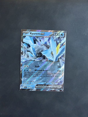 Kyurem ex Pokémon TCG card new
