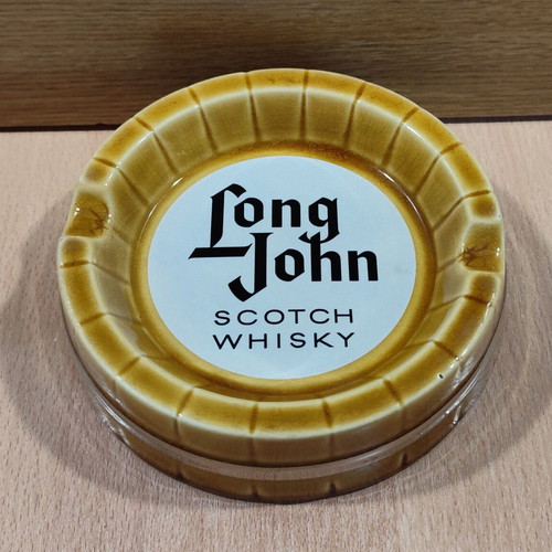 Long John Scotch Whisky Ceramic Ashtray like new