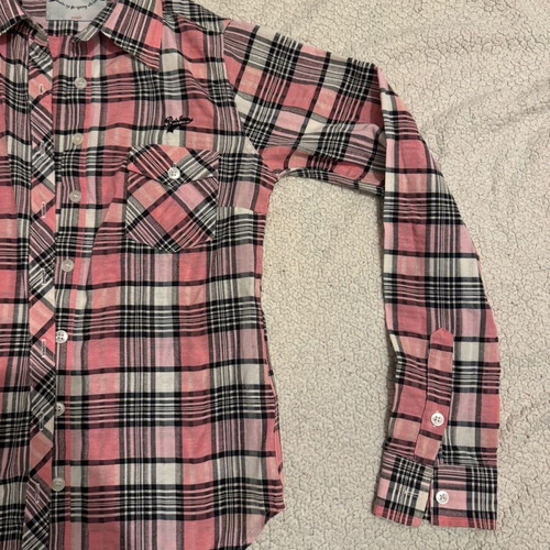 BSB pink checkered shirt like new