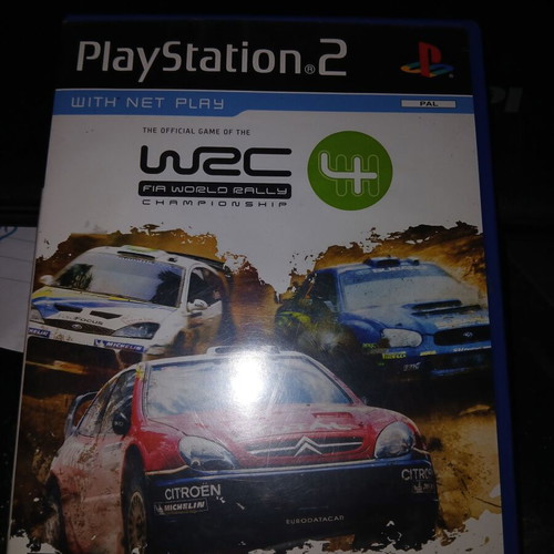 Wr4 PS2 game used, sports racing