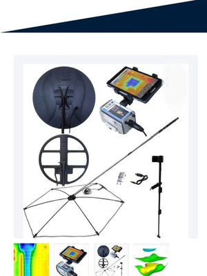 M1 Metal Detector with Gradiometer new, deep detection