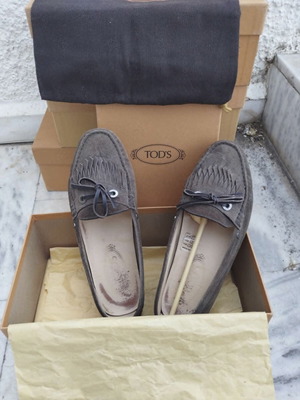 Tod's women's moccasins size 39 used, brown